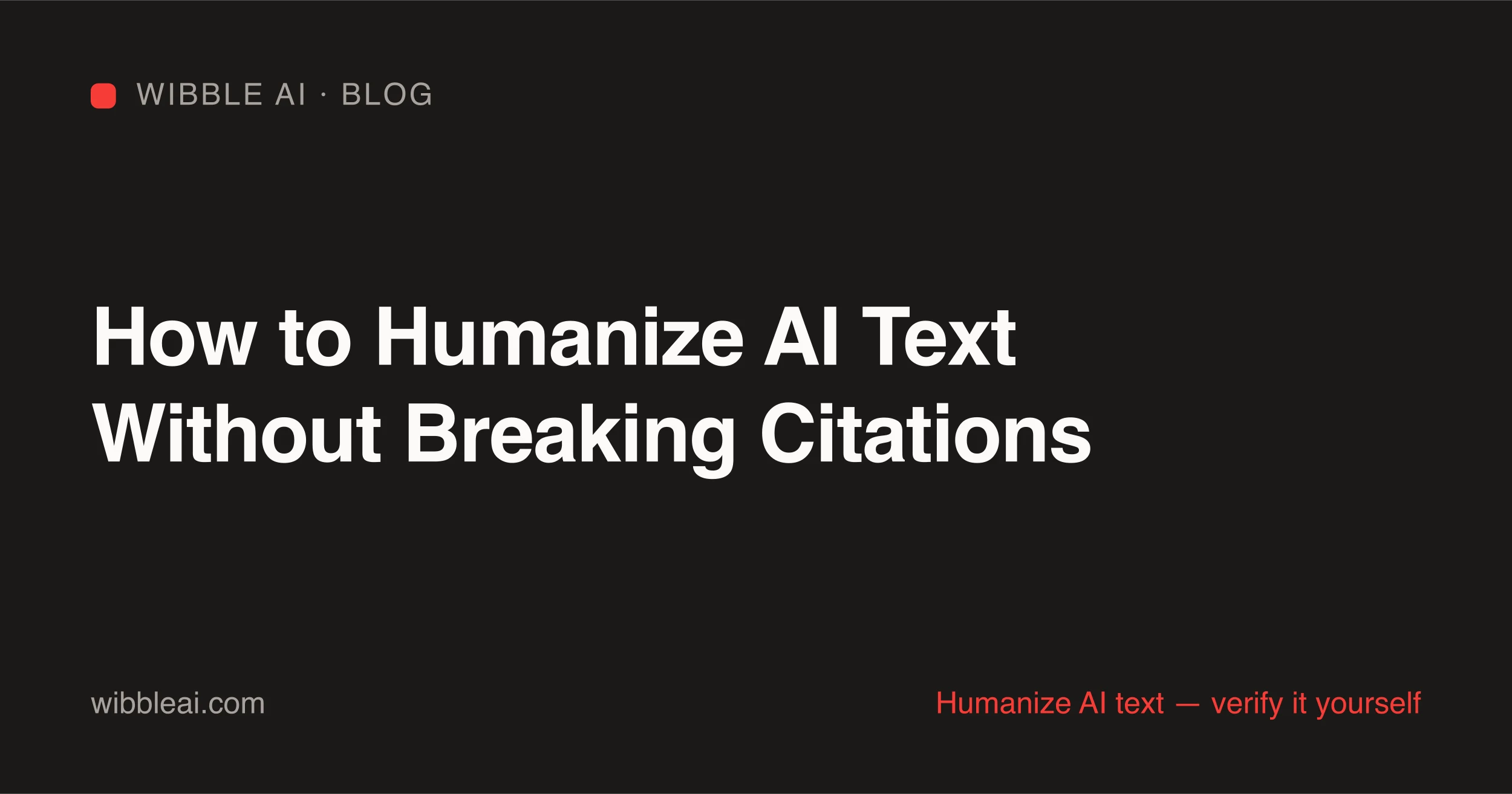 Humanizing AI text while keeping citations, direct quotes, and the reference list intact
